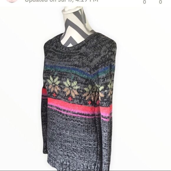 American Eagle XS Multicolored Jegging Sweater - Picture 1 of 4
